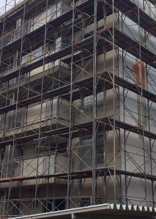 大阪市営団地　改修工事